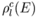 \rho^c_{l}(E)\,
