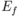 E_f \,\!